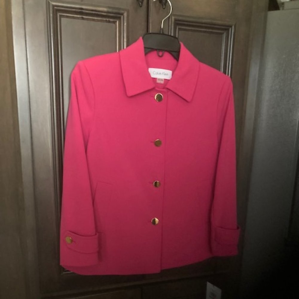 Calvin Klein Four Gold button down Jacket - Picture 8 of 11